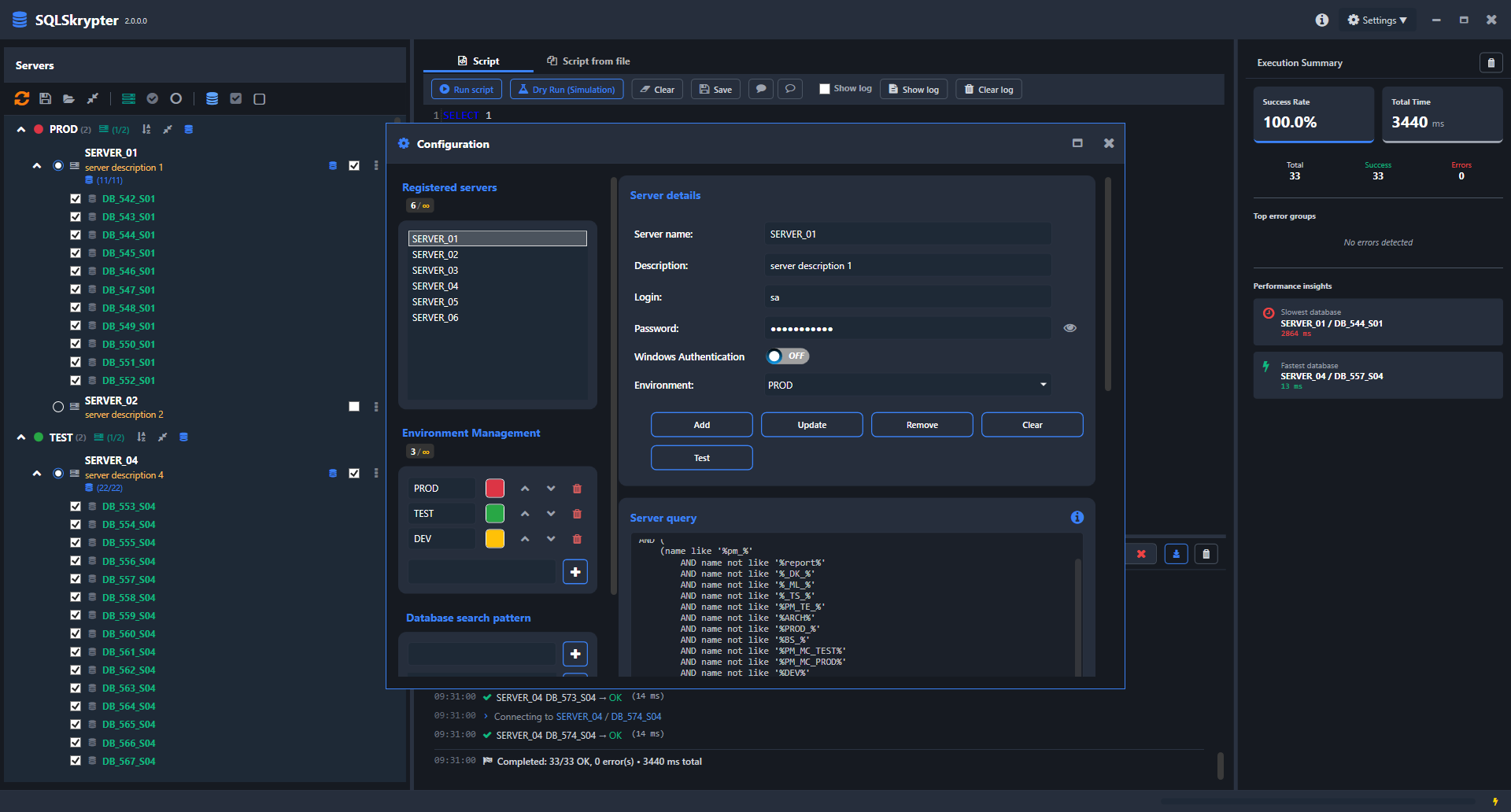Environment Configuration
