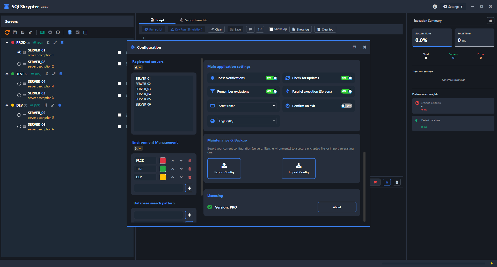 Environment Configuration 2
